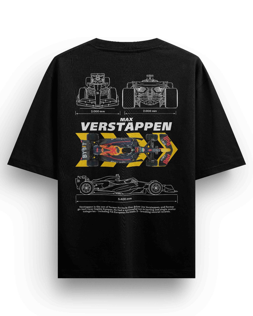 OVERSIZED FIT F1 BLUEPRINT T-SHIRT [UNISEX] 3.0