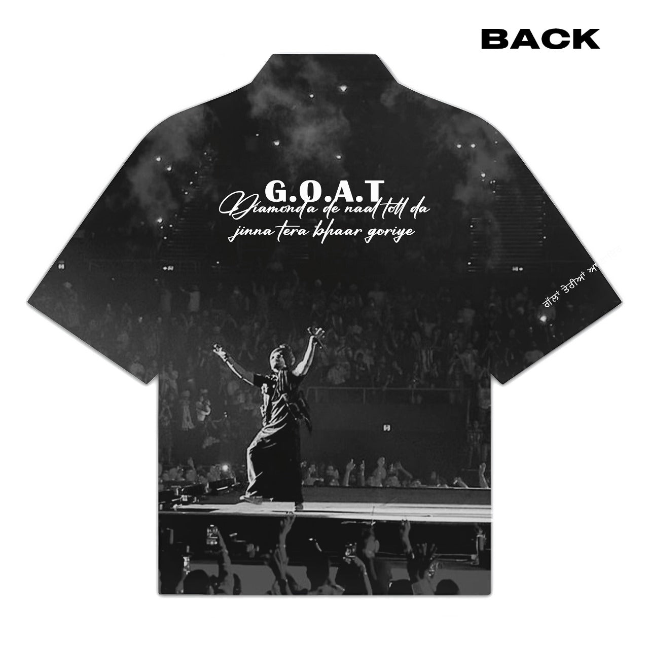 GOAT DILJIT'S CONCERT PRINTED SHIRT - UNISEX