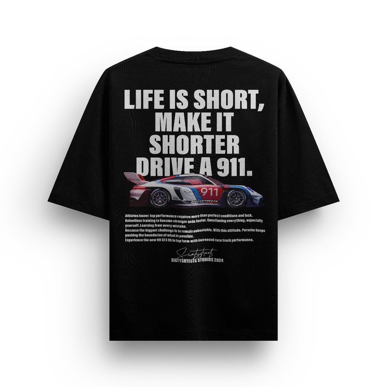 LIFE IS SHORT TEE - UNISEX