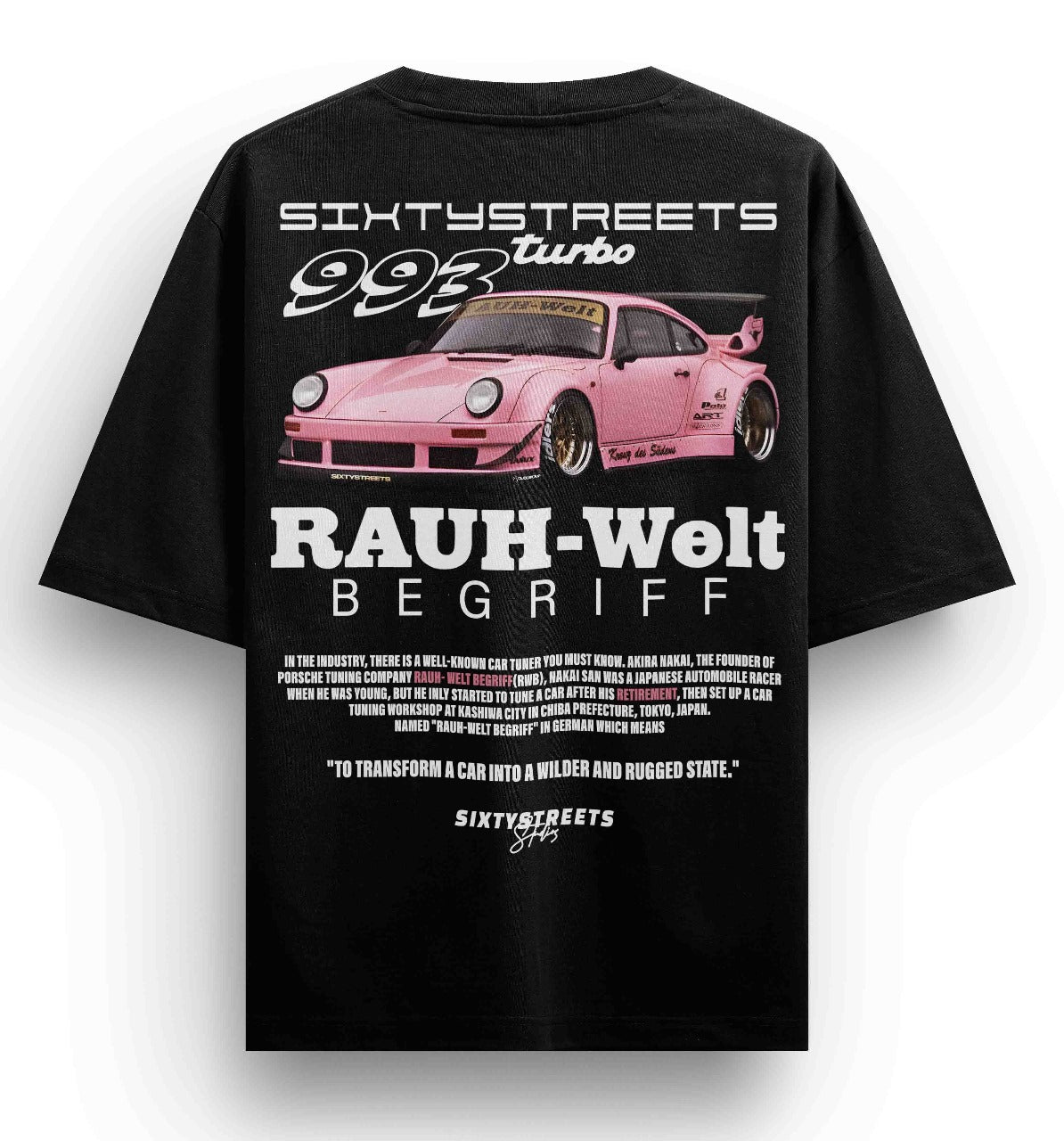 RWB OVERSIZED T-SHIRT - UNISEX