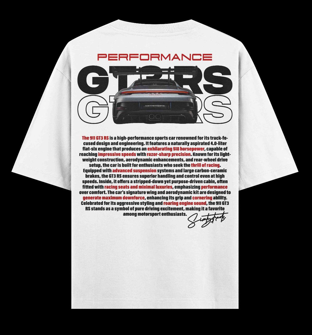 GT3 RS OVERSIZED T-SHIRT - UNISEX